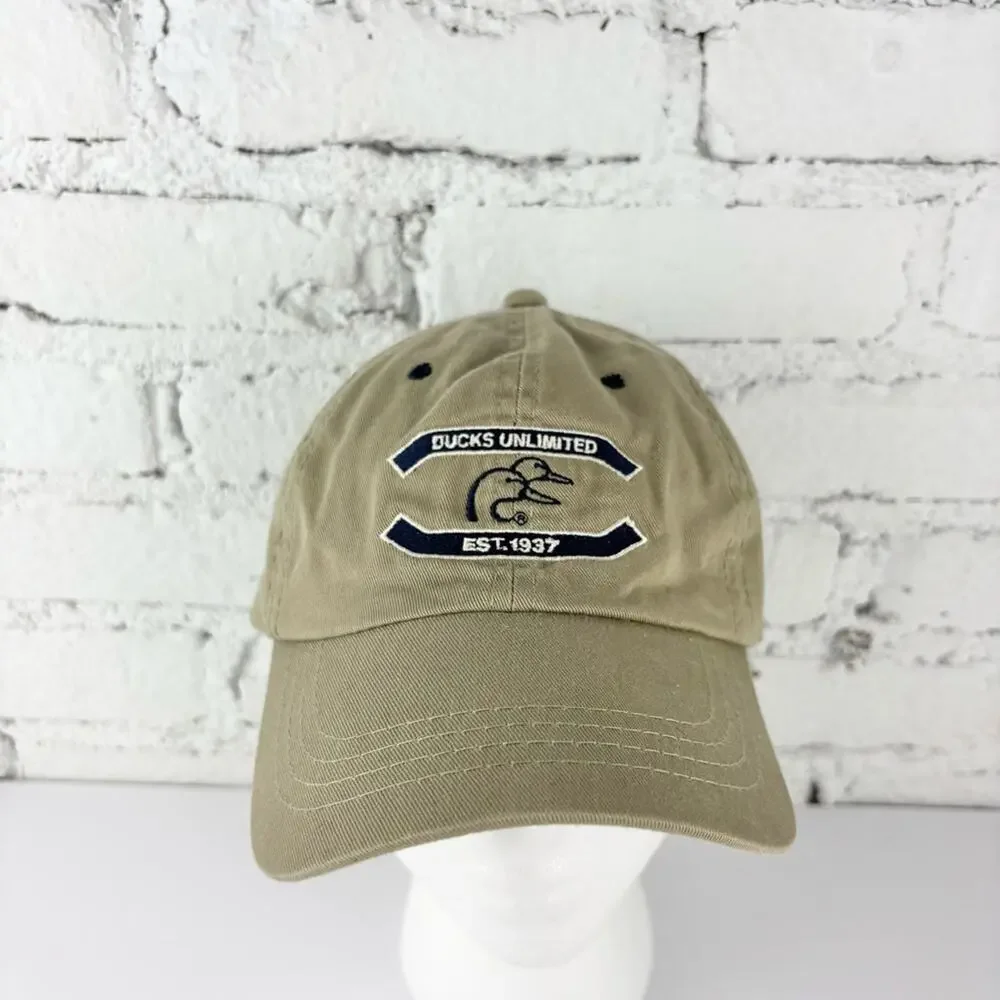 Ducks Unlimited Tan Baseball Cap